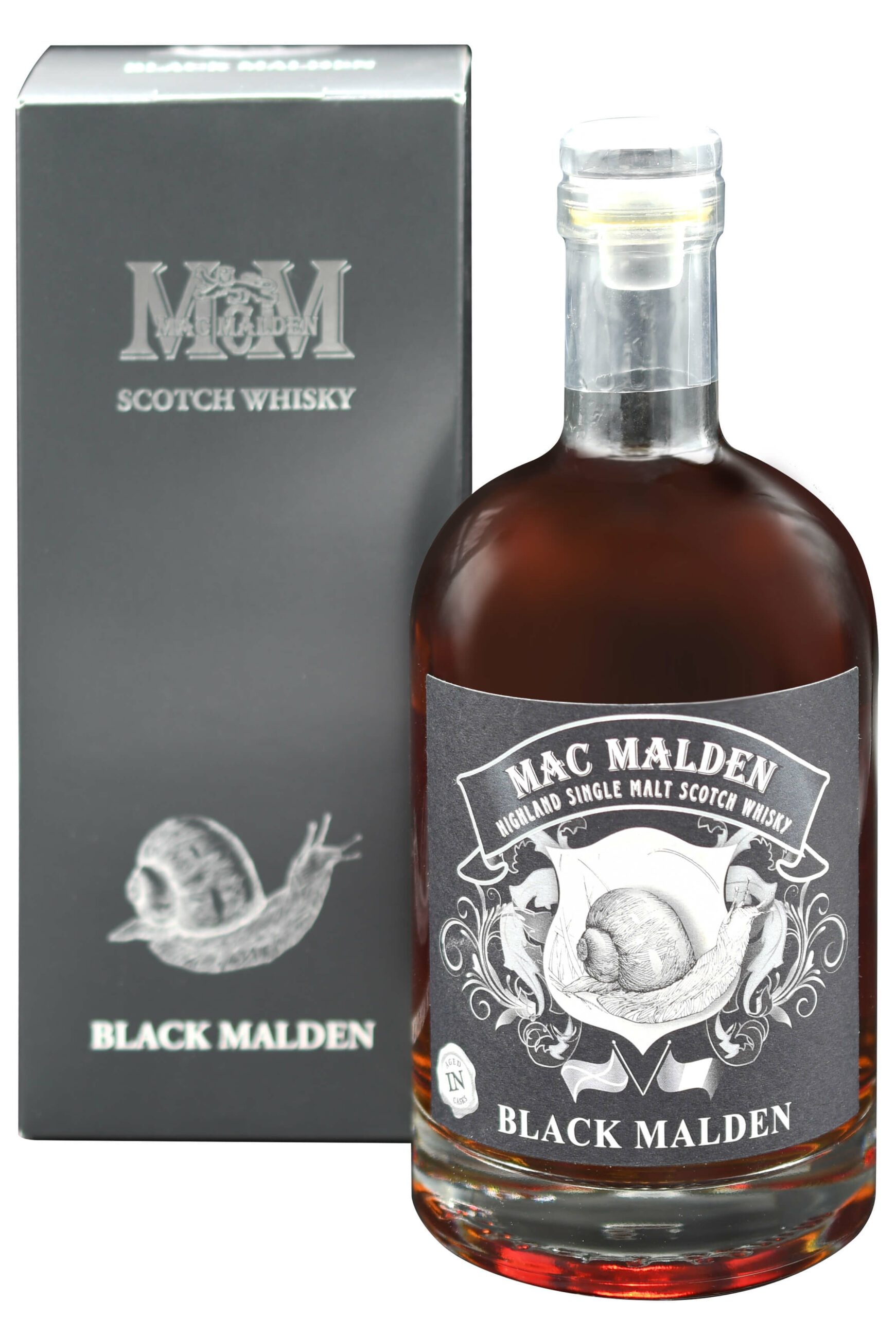 Black Malden – Single Malt Scotch Whisky (Highland) Tourbé – 10 ans