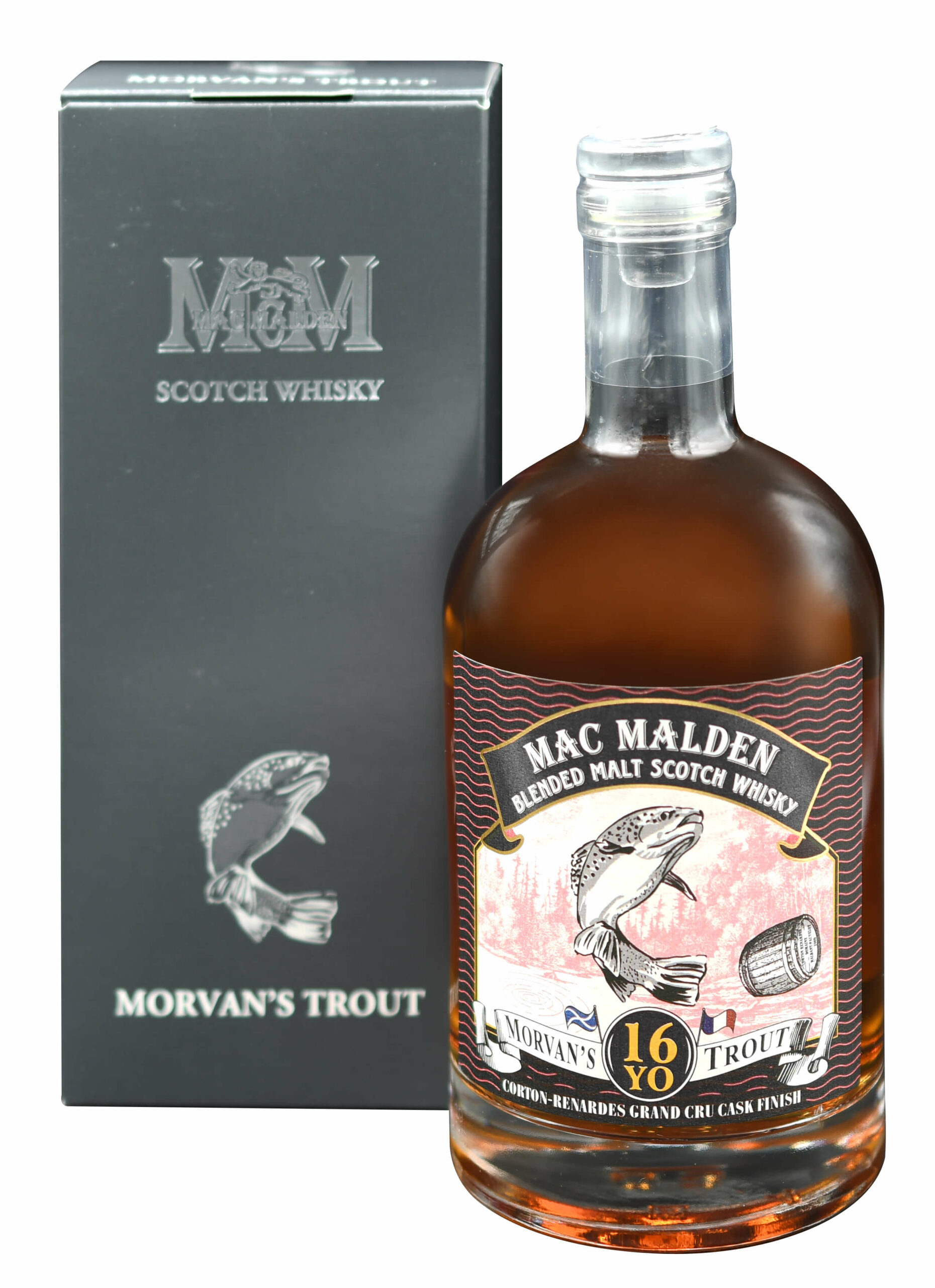 Morvan’s Trout- Blended Malt Scotch Whisky (Highland) Non tourbé – 16 ans