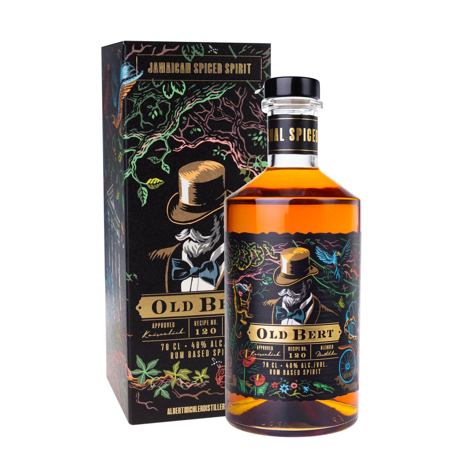 Old Bert Spiced – Boisson Spiritueuse à base de Rhum