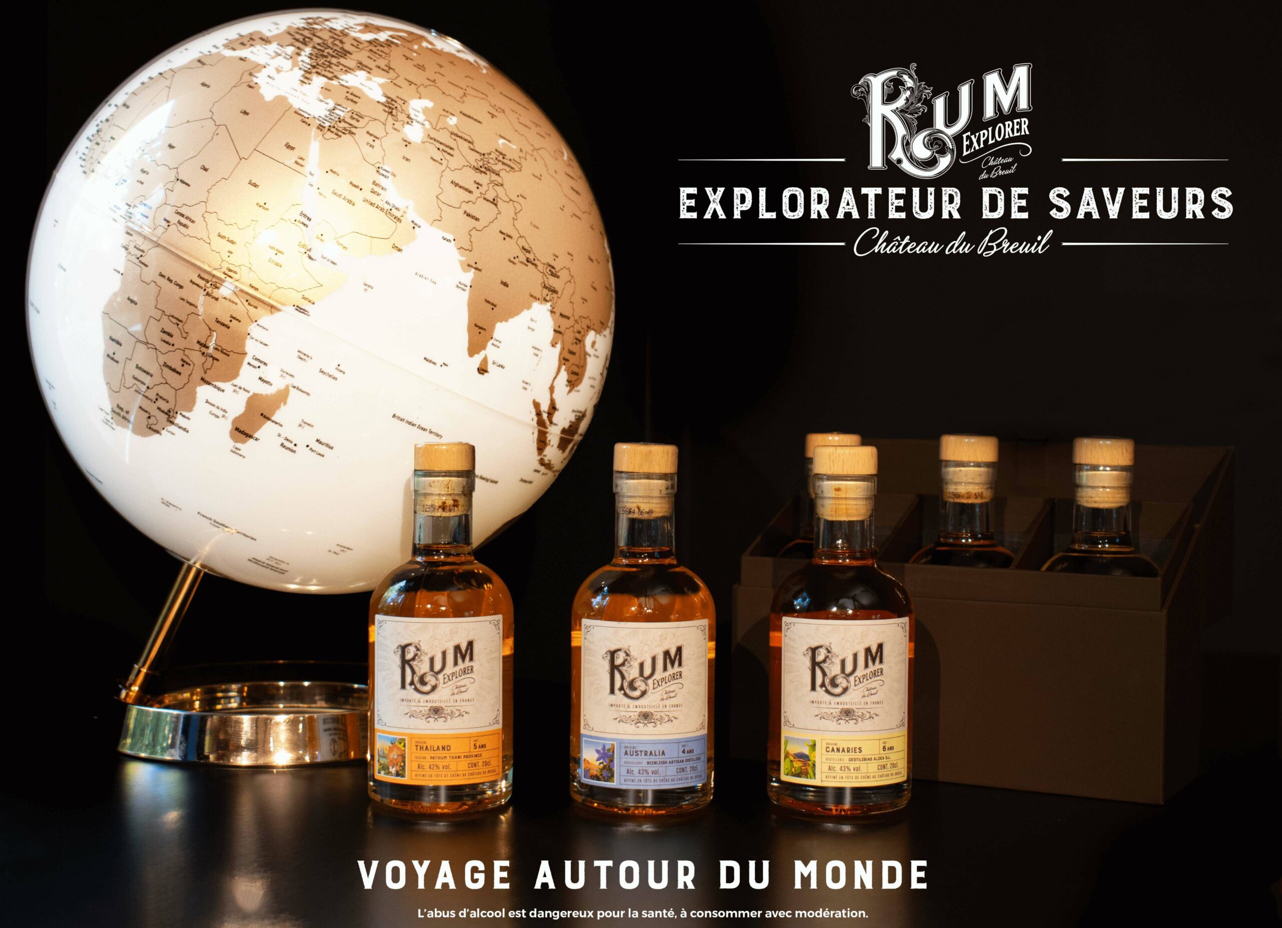 Coffret Thaïlande/ Australie/ Canaries – 3 x 20 cl