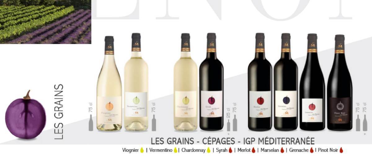 Les Terroirs d’Altitude Les Grains  IGP Méditerranée